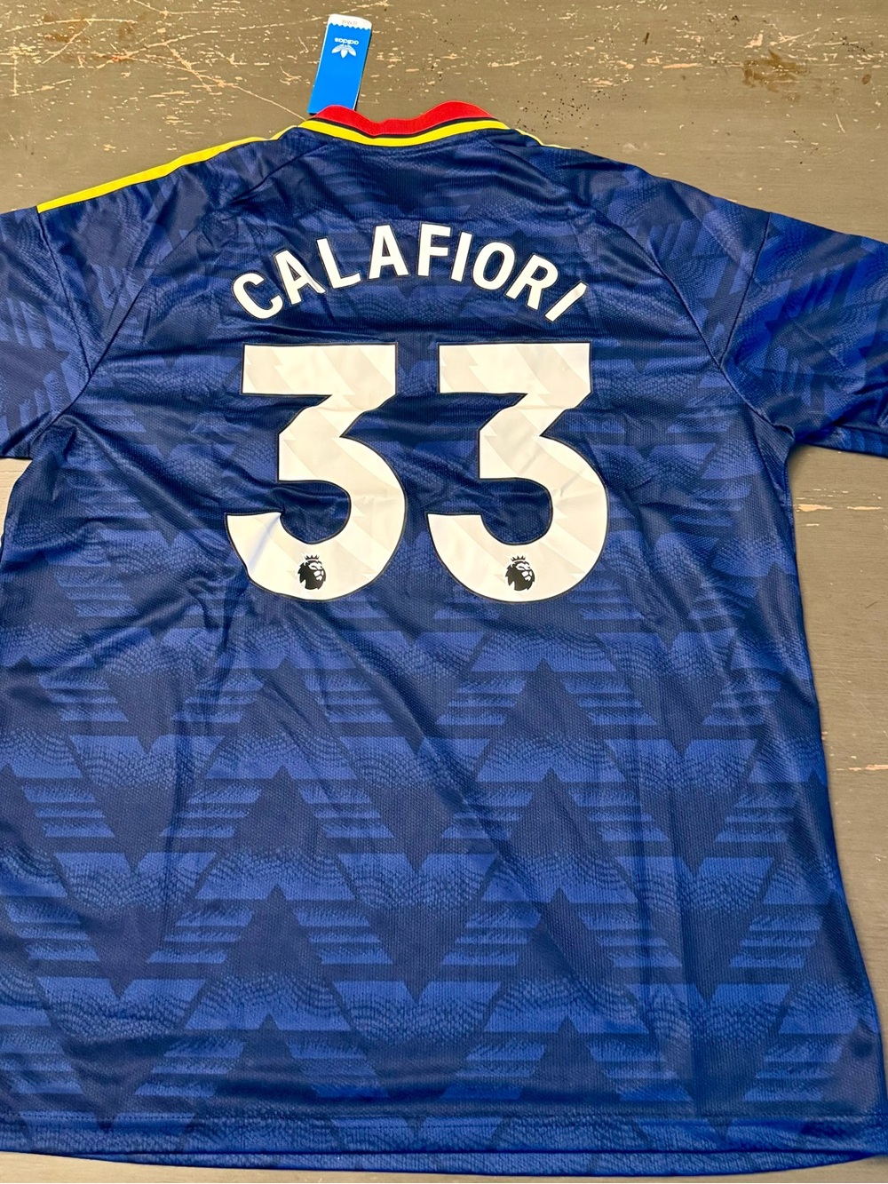 adidas Men’s Arsenal 2026 Riccardo Calafiori 33 Away Jersey